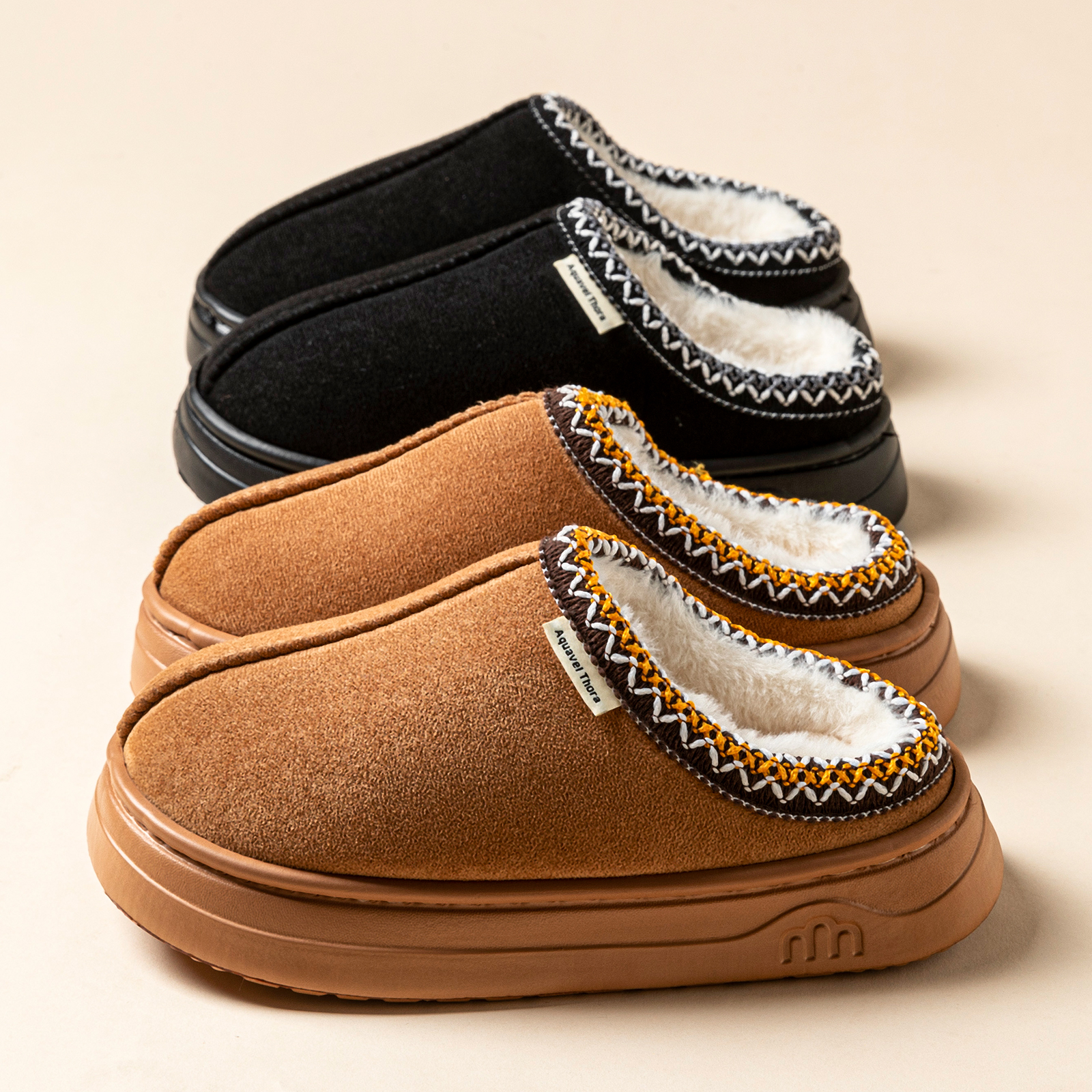 Men'S Shoes Cole Haan - Winter Anti-slip Women's Soft Slipper Boots