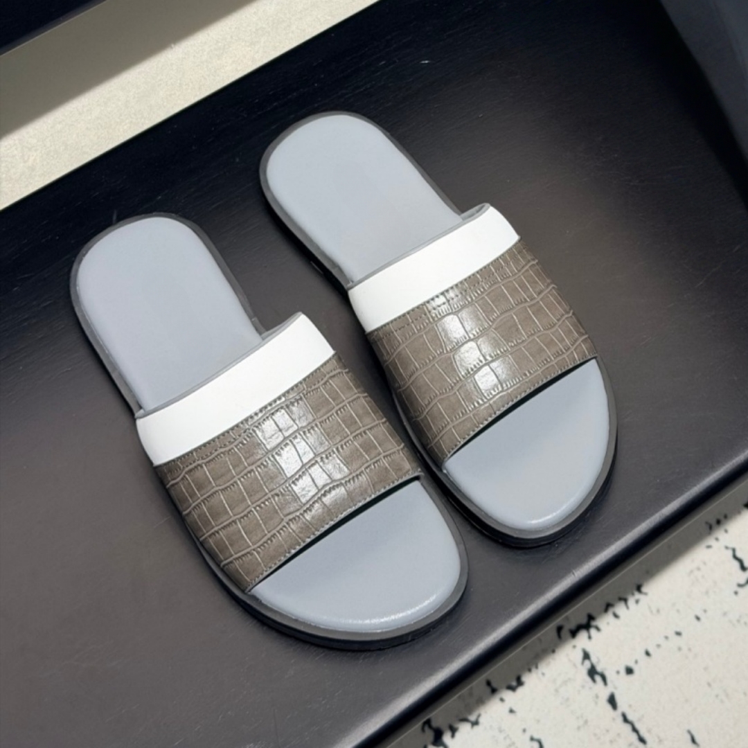 Men'S Shoes Hey Dude - Handmade Cowhide Sandals Luxury Brand Men's