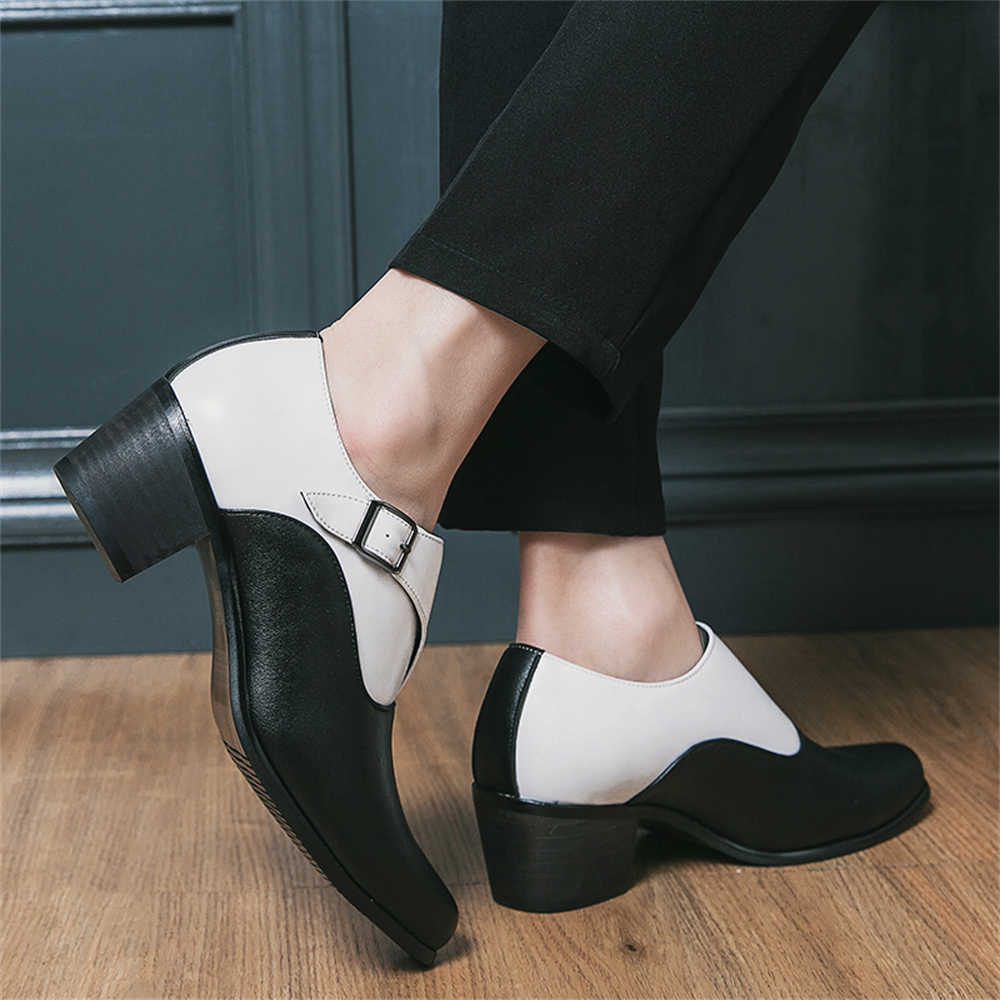 Men Shoes High - Normal Leather Ballroom Dancing Shoes Running