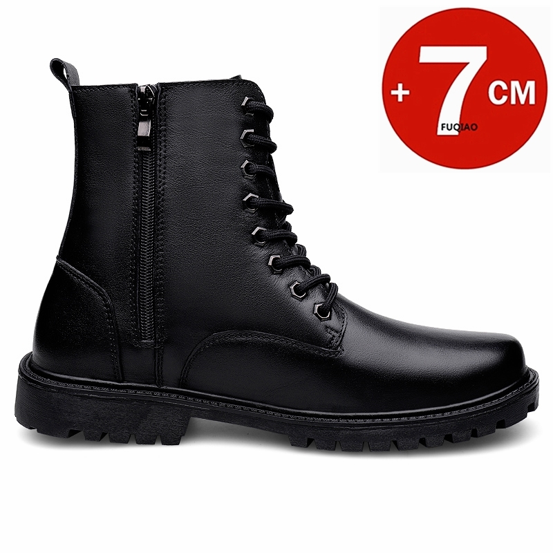 Men's Genuine Leather Elevator - مراجعة Men'S Shoes Height Increase وسعره