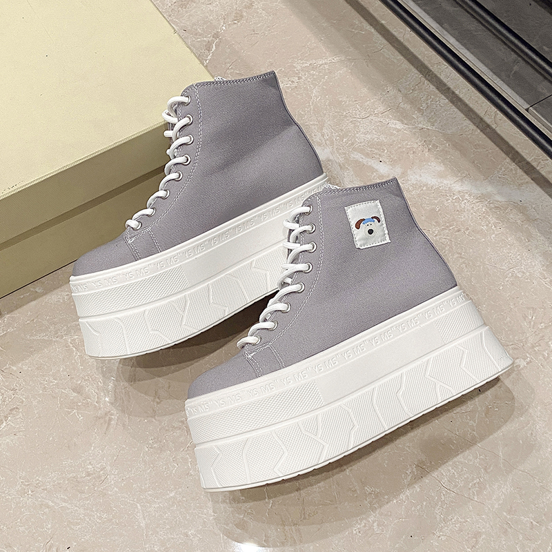 Women's Canvas Thick Bottom He - مراجعة Canvas Sneaker High وسعره