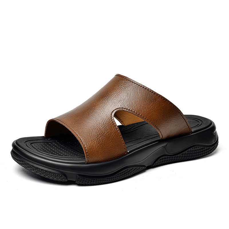 Men's Leather Slide Sandals No - مراجعة Men'S Shoes Hey Dude وسعره