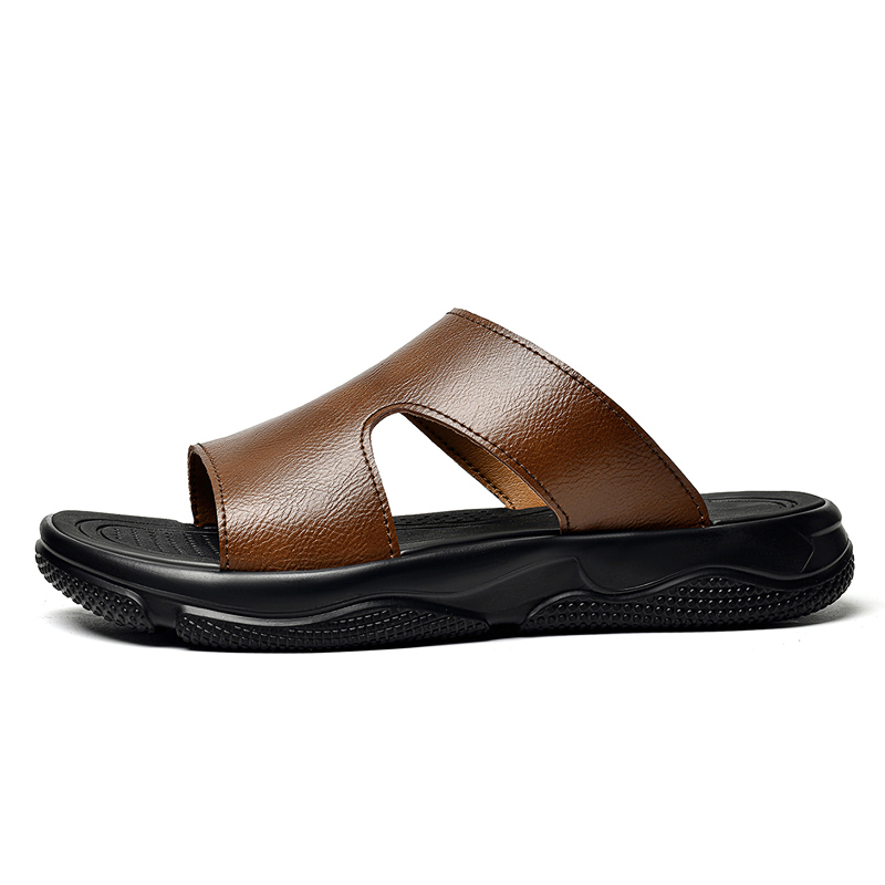 Men's Leather Slide Sandals No - مراجعة Men'S Shoes Hey Dude وسعره