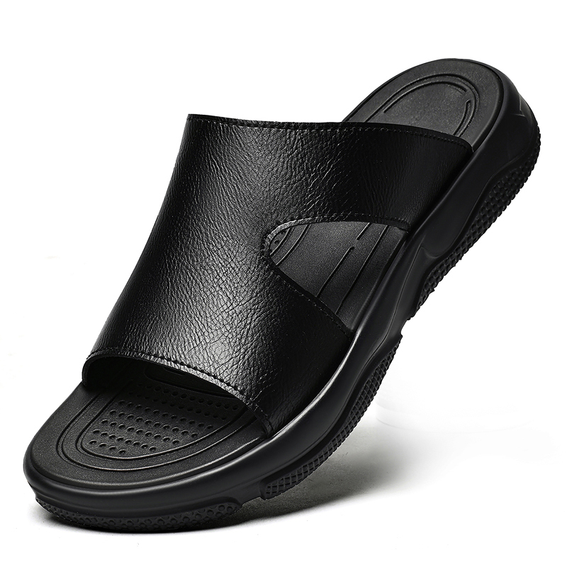 Men's Leather Slide Sandals No - مراجعة Men'S Shoes Hey Dude وسعره