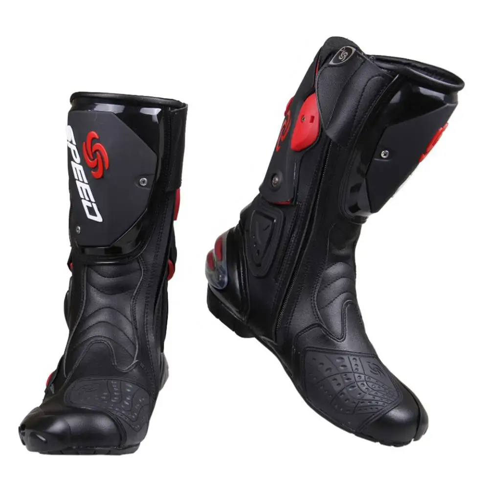 Men's Motorcycle Boots Riding  - مراجعة Men Shoes White Colour وسعره
