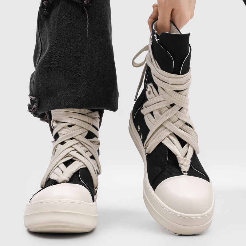 High Quality Men's High Top Ca - مراجعة Canvas Sneaker High وسعره