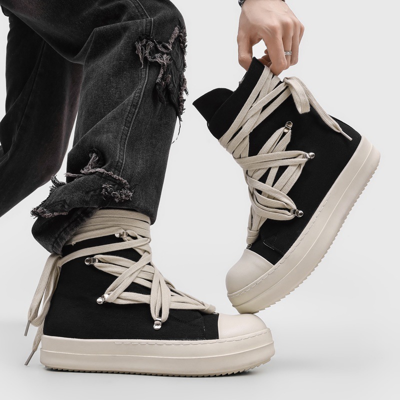 High Quality Men's High Top Ca - مراجعة Canvas Sneaker High وسعره