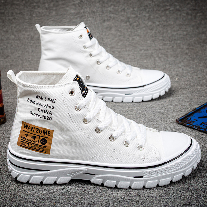 New shoes for man High Top Can - مراجعة Canvas Sneaker High وسعره