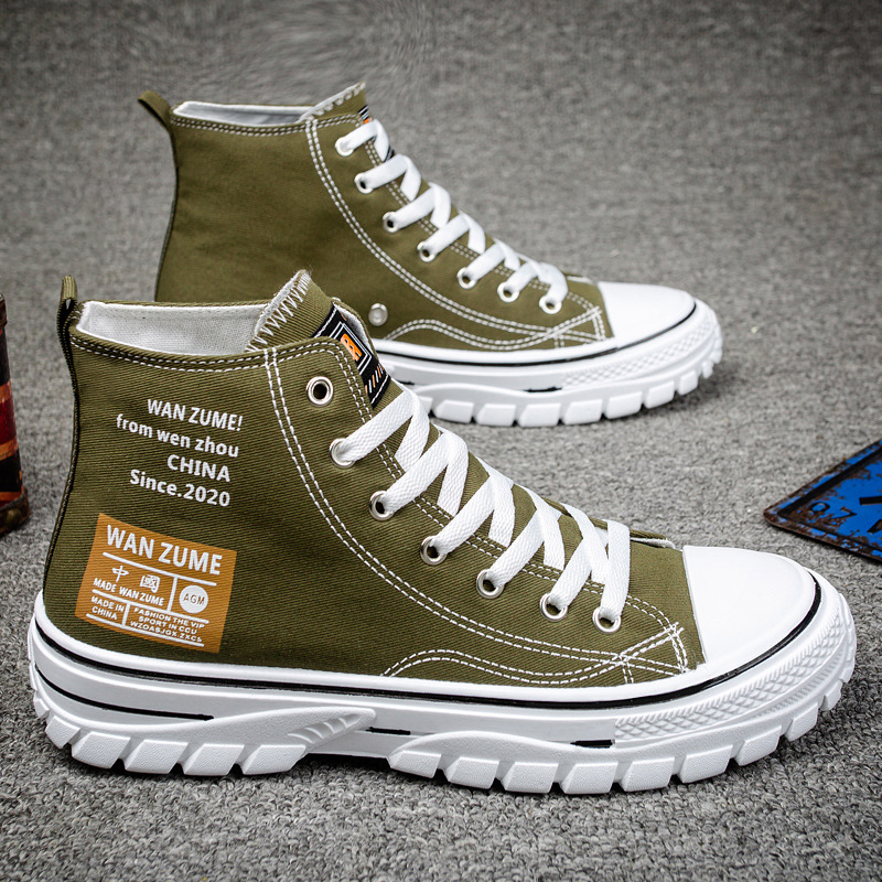 New shoes for man High Top Can - مراجعة Canvas Sneaker High وسعره