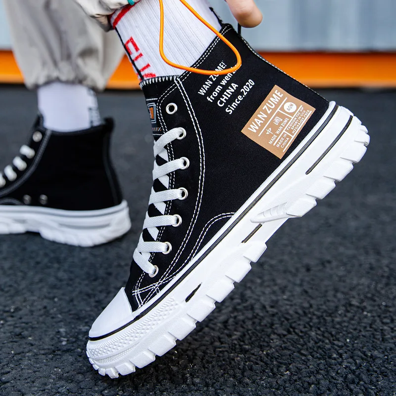 New shoes for man High Top Can - مراجعة Canvas Sneaker High وسعره