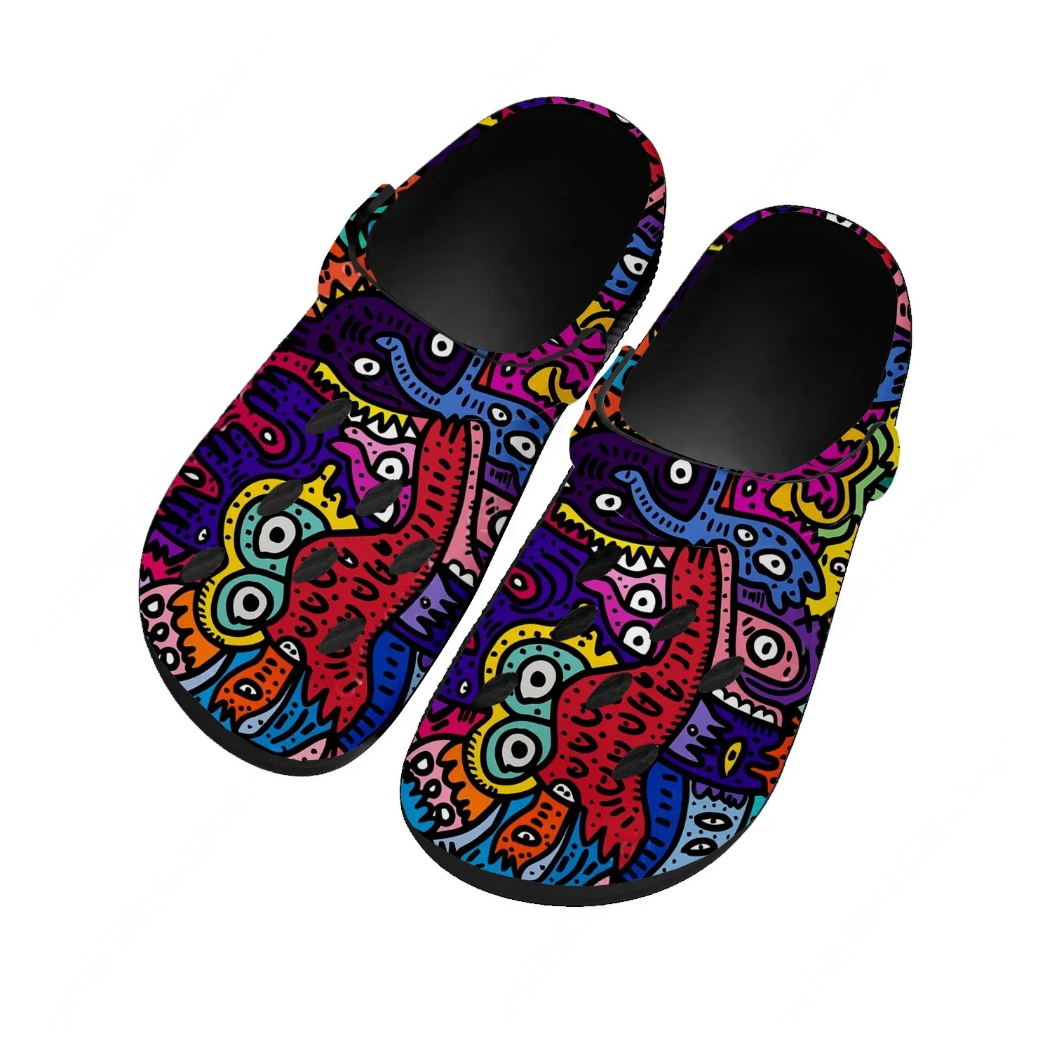 Graffiti Monsters Street Art W - مراجعة Men Shoes High وسعره