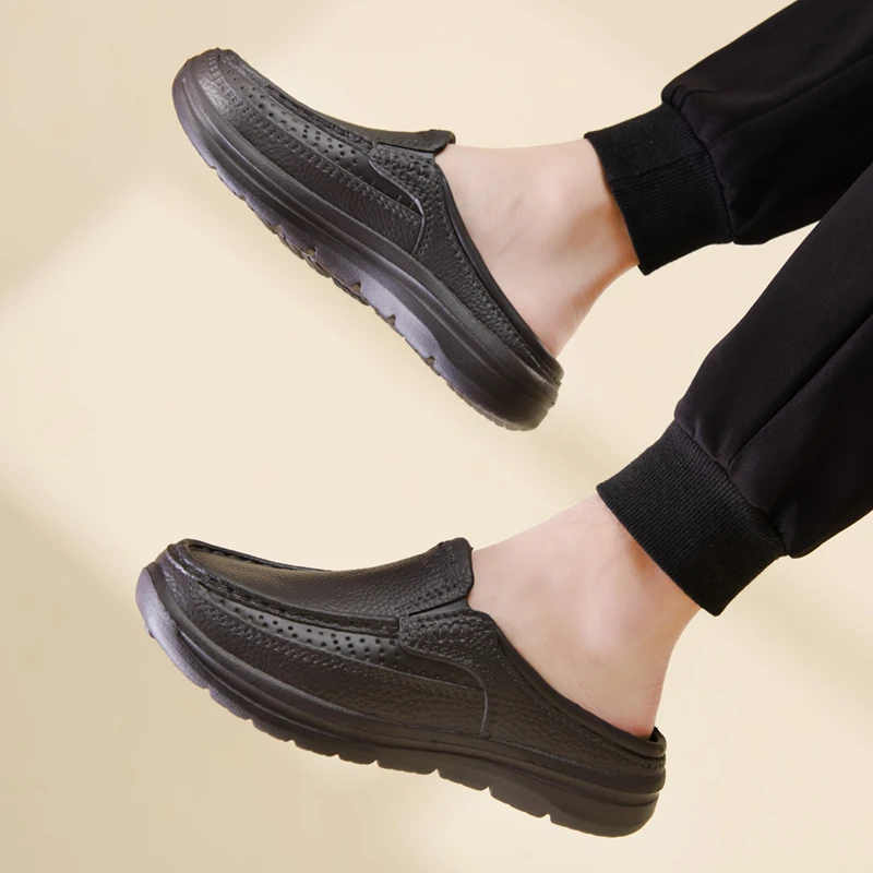 2026 leather shoes Spring New  - مراجعة Loafer Slip On Men وسعره