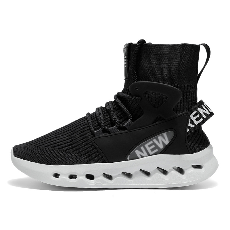 Trendy Men High Top Sock Shoes - مراجعة Canvas Sneaker High وسعره