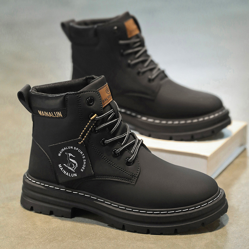 Classic Men High Top Boots Hig - مراجعة Canvas Sneaker High وسعره