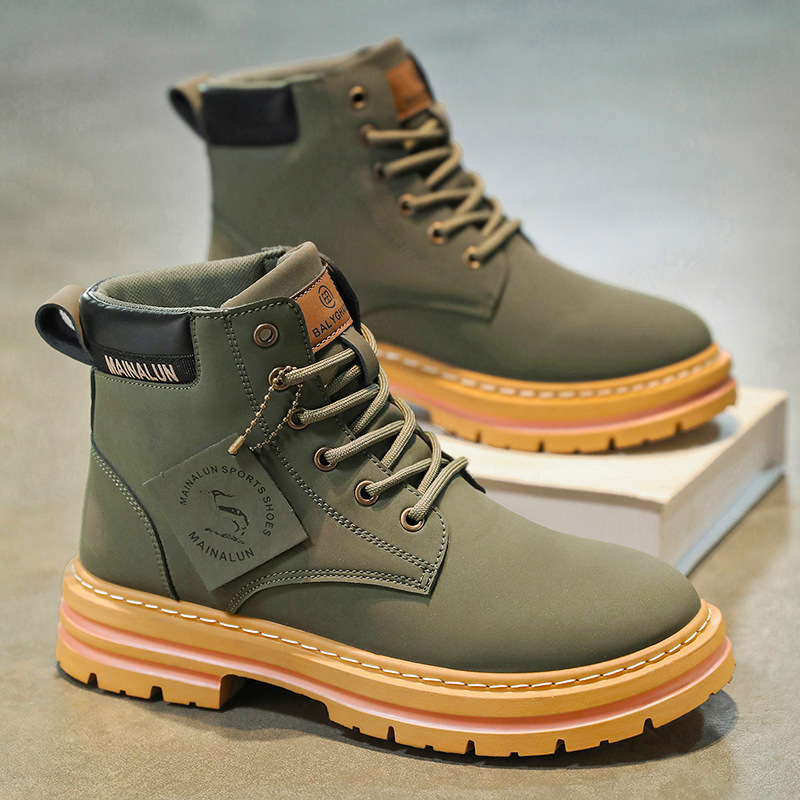 Classic Men High Top Boots Hig - مراجعة Canvas Sneaker High وسعره