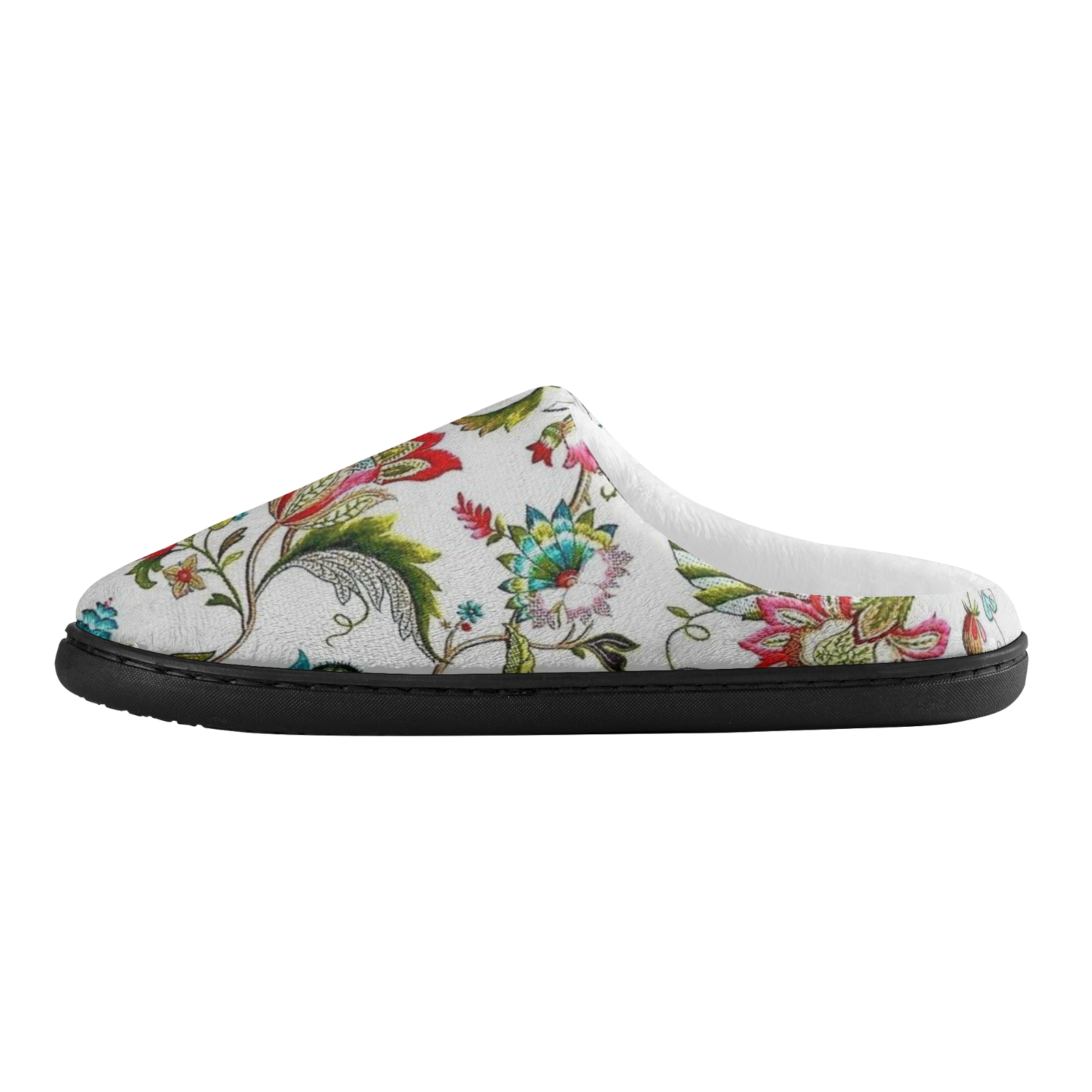 Floral pattern Home Cotton Sli - مراجعة Men Shoes High وسعره