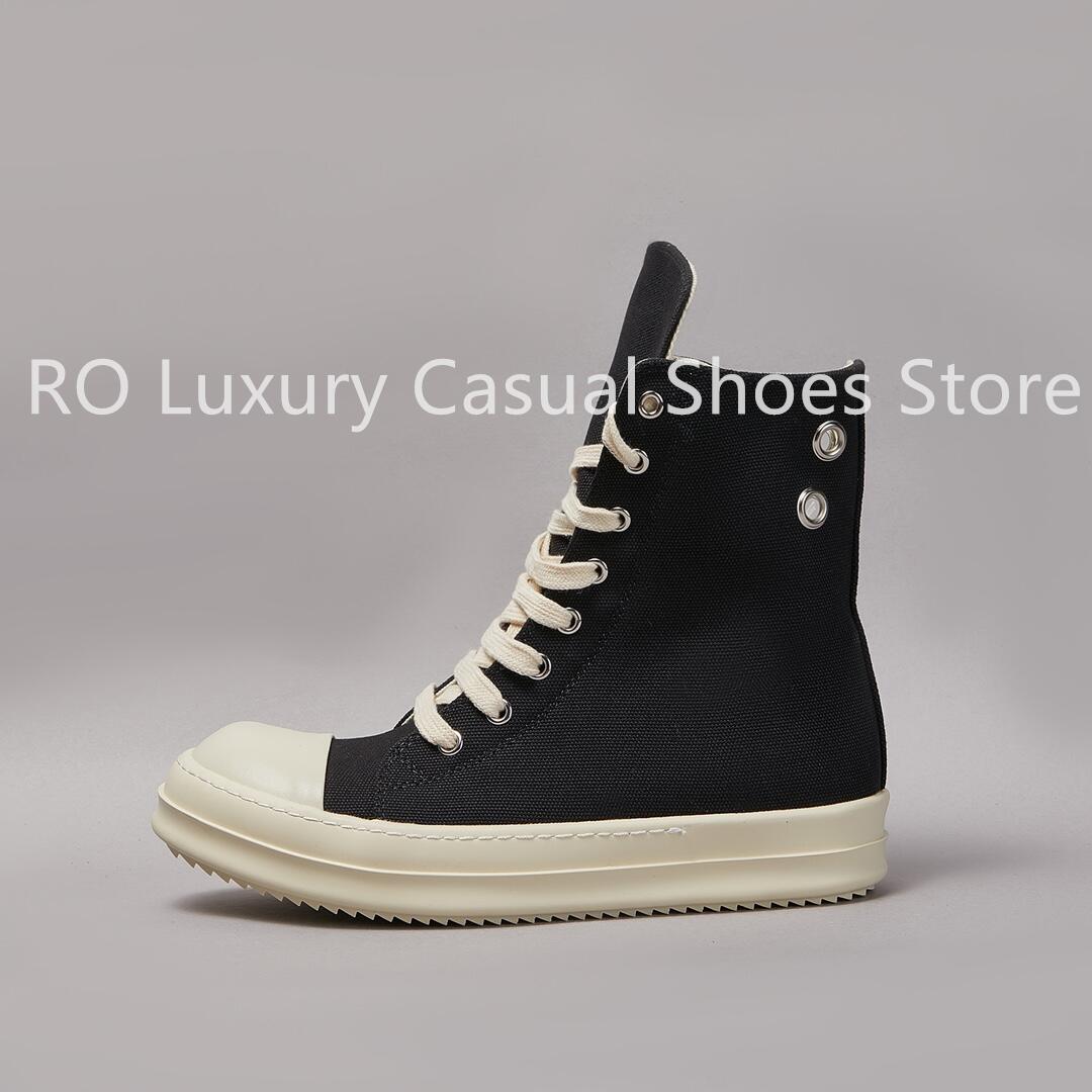 Ro Classic Metal Hole Design T - مراجعة Canvas Sneaker High وسعره
