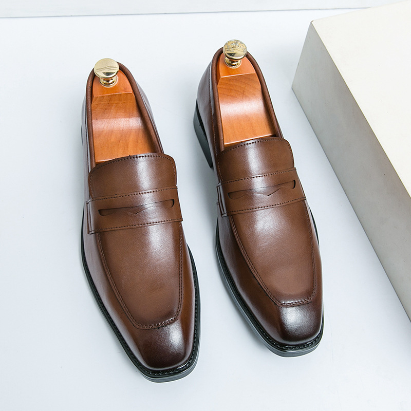 Classic Italy Pointed Toe Leat - مراجعة Men Shoes Official وسعره