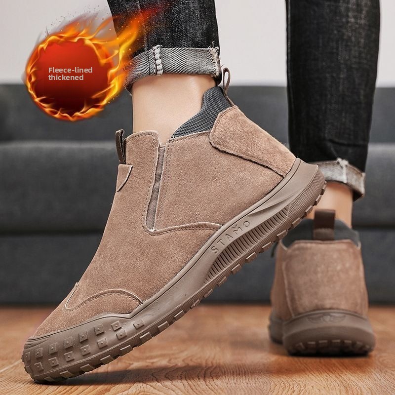 Winter Men's Shoes Plush Warm  - مراجعة Men'S Shoes Loafers Casual وسعره