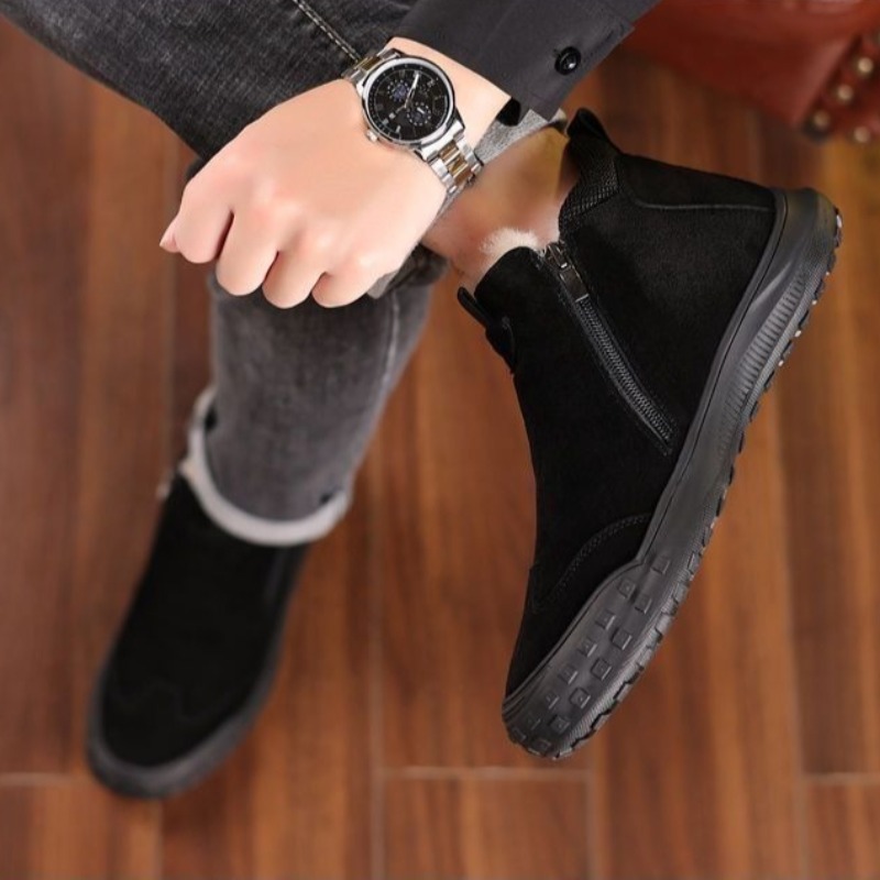 Winter Men's Shoes Plush Warm  - مراجعة Men'S Shoes Loafers Casual وسعره
