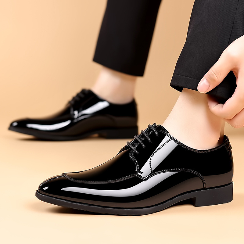 Business Men's Dress Shoes Pat - مراجعة Men Shoes Official وسعره