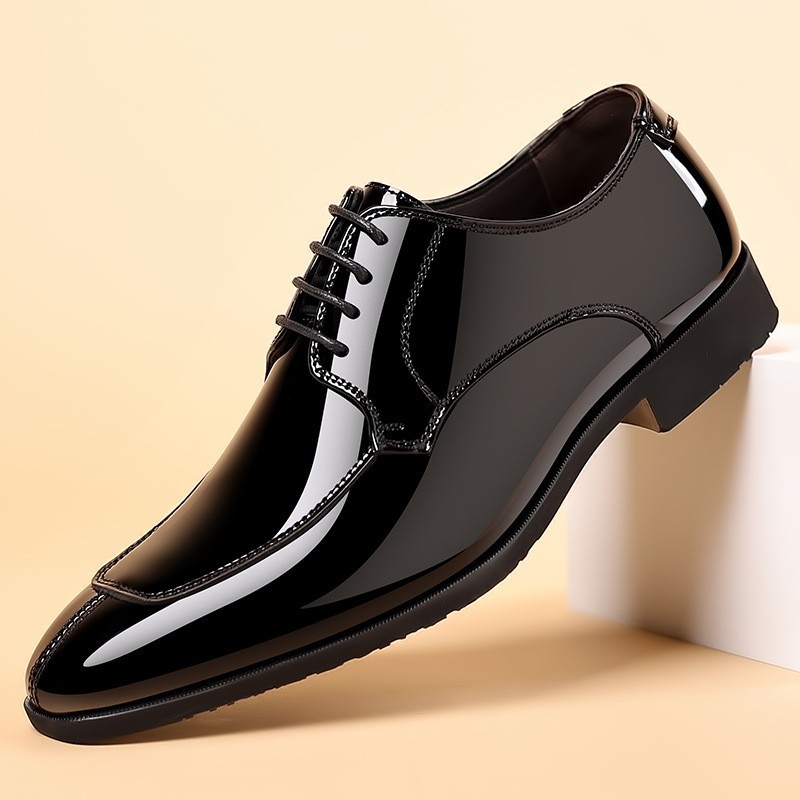 Business Men's Dress Shoes Pat - مراجعة Men Shoes Official وسعره
