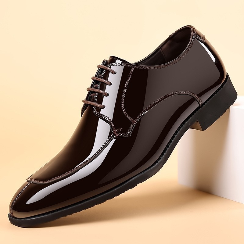 Business Men's Dress Shoes Pat - مراجعة Men Shoes Official وسعره