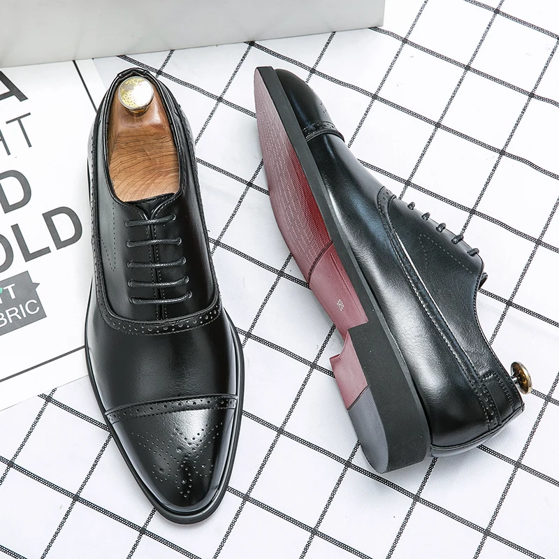 Men's Formal Shoes Man Red Sol - مراجعة Men Shoes Official وسعره