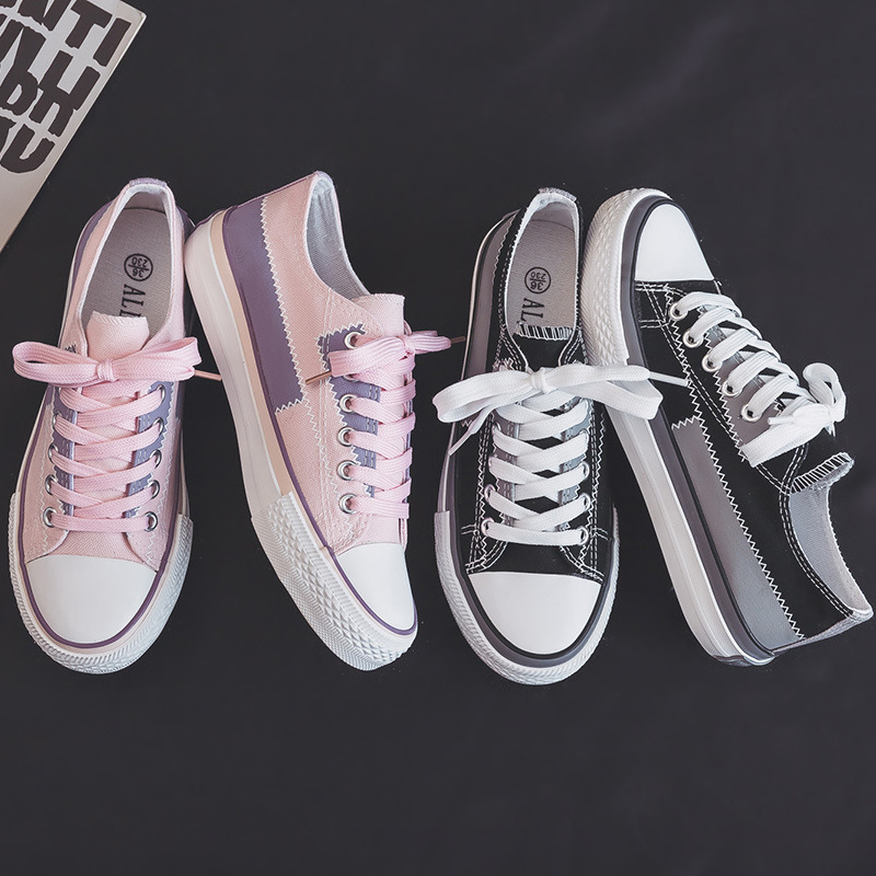 New Canvas Shoes Women No-slip - مراجعة Canvas Sneaker High وسعره