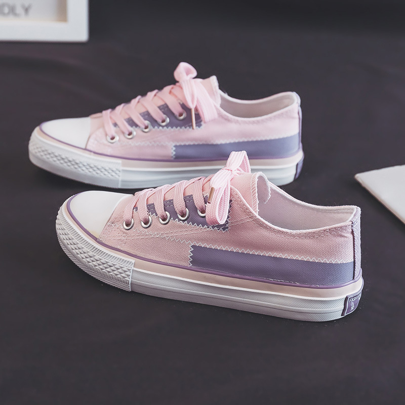New Canvas Shoes Women No-slip - مراجعة Canvas Sneaker High وسعره