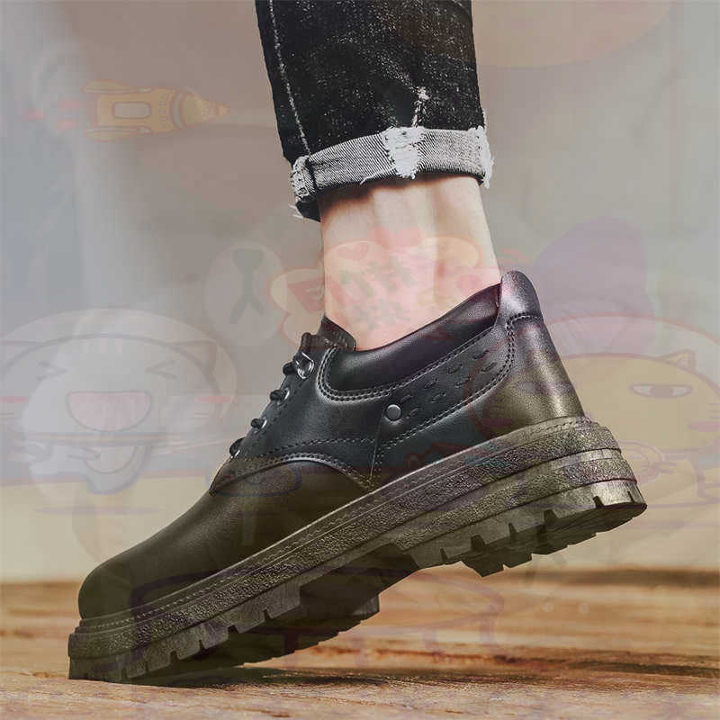Dark Natural Leather Fashion T - مراجعة Men Shoes White Colour وسعره