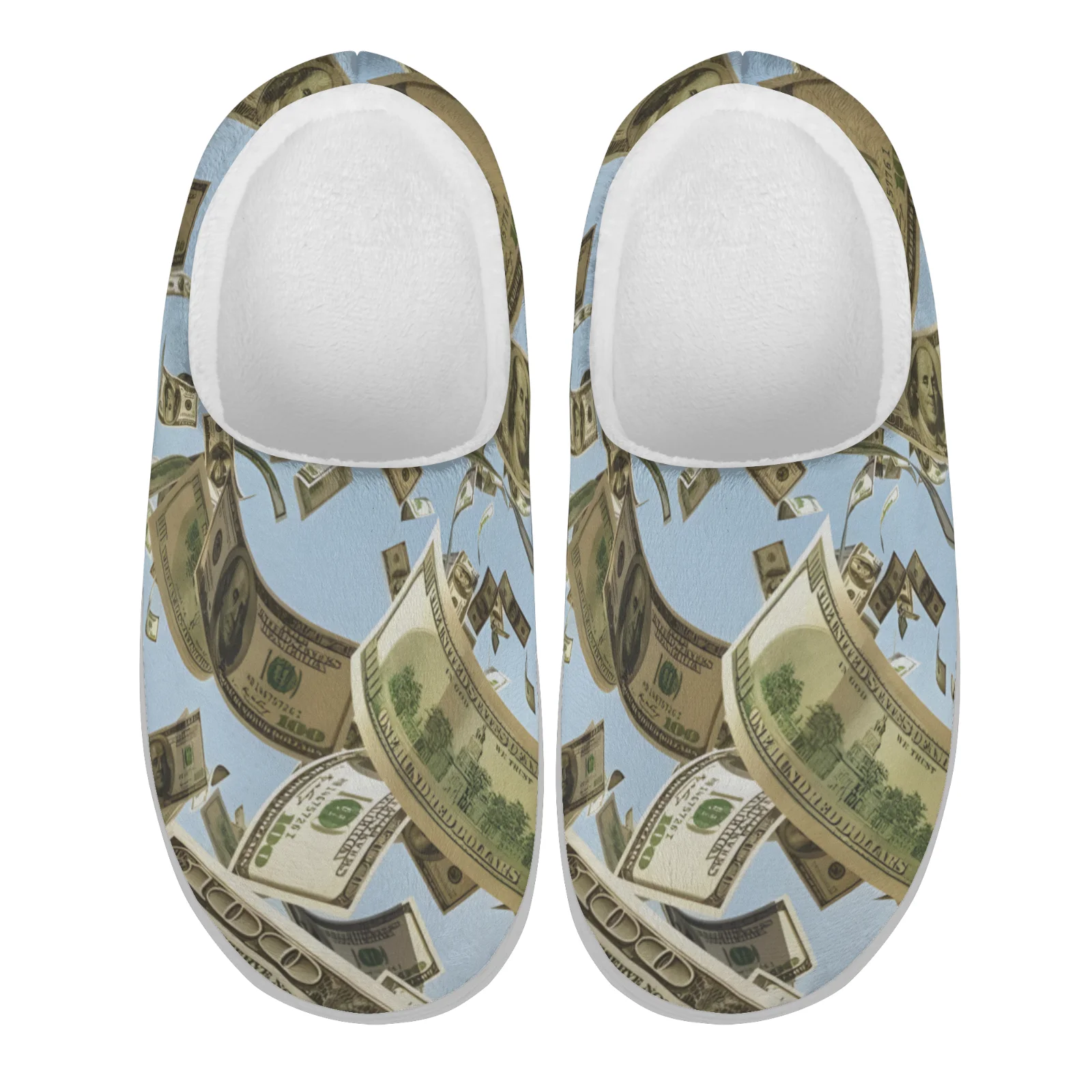 Custom Shoes Dollar Bill Print - مراجعة Men Shoes High وسعره