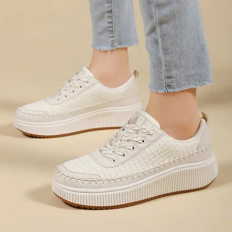 Brown Shoes Woman Flats Autumn - مراجعة Men Shoes White Colour وسعره