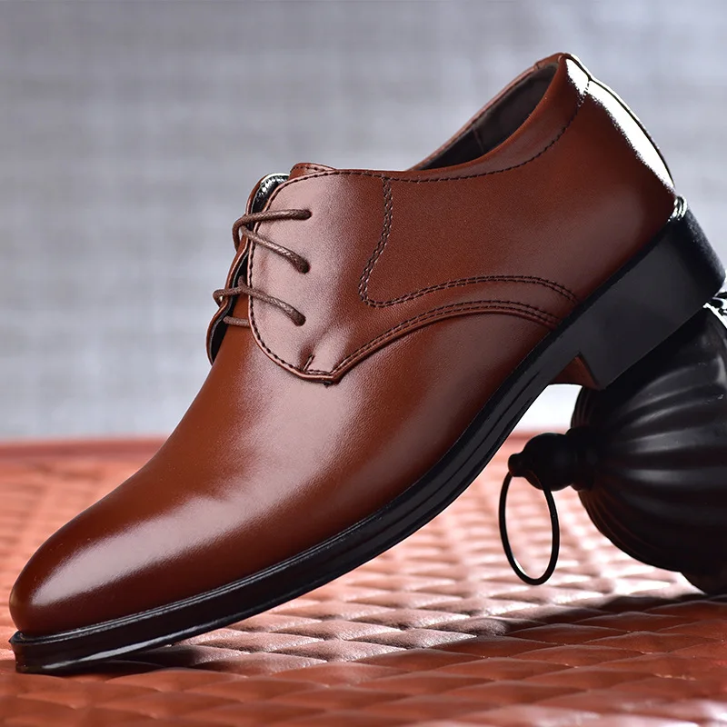 Men's Shoes Black Leather Form - مراجعة Men Shoes Official وسعره