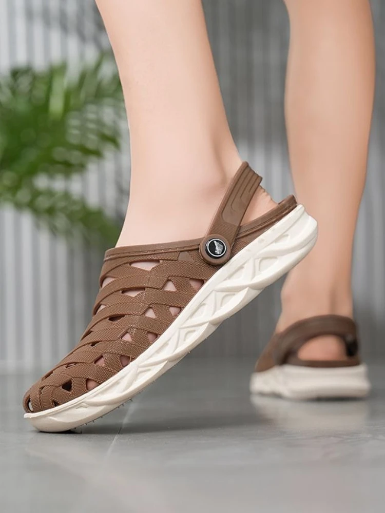 Flat Men's Sandal Beach Open T - مراجعة Men'S Shoes Clearance Sale وسعره