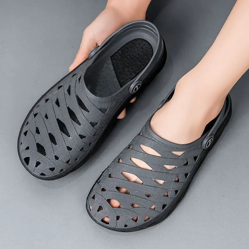 Flat Men's Sandal Beach Open T - مراجعة Men'S Shoes Clearance Sale وسعره