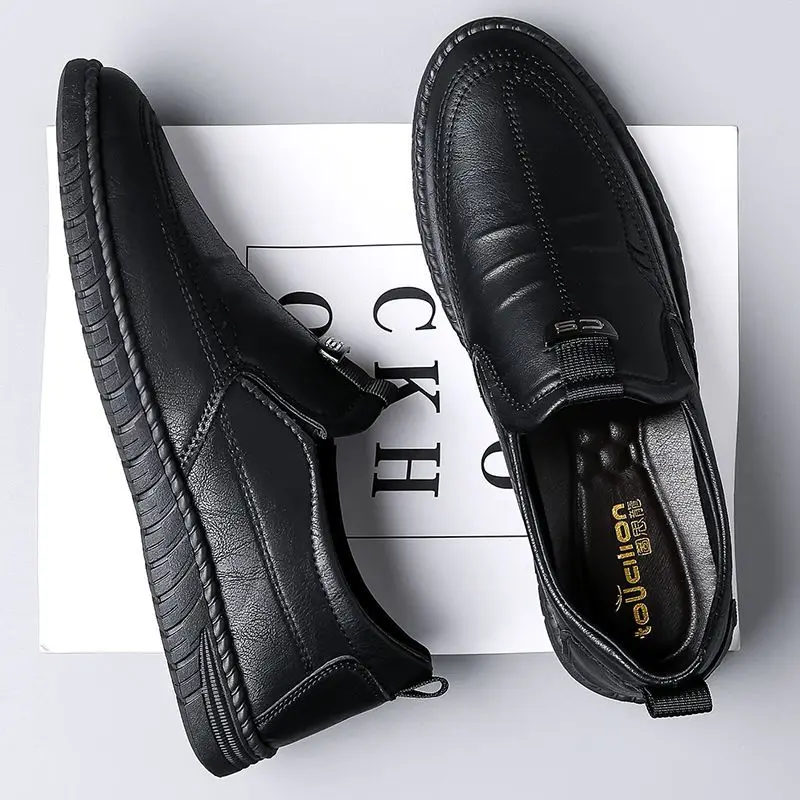 Slip-on Man Casual Shoe Round  - مراجعة Men Shoes On Clearance وسعره
