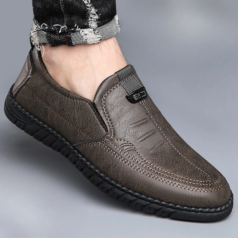Slip-on Man Casual Shoe Round  - مراجعة Men Shoes On Clearance وسعره