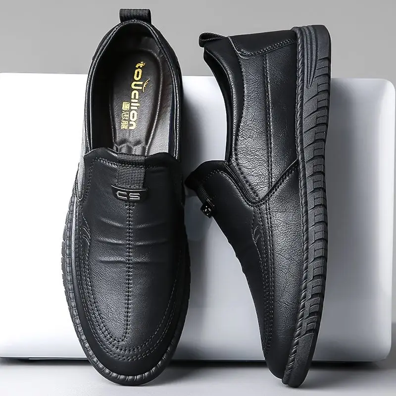 Slip-on Man Casual Shoe Round  - مراجعة Men Shoes On Clearance وسعره