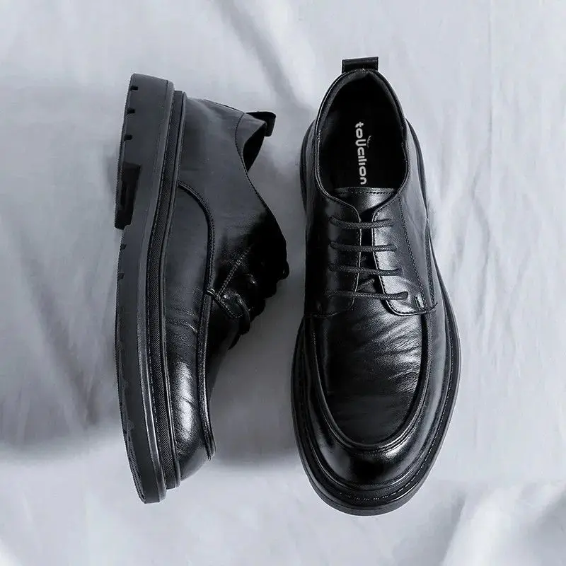 Lace Up Round Toe Men's Leathe - مراجعة Men'S Shoes Clearance Sale وسعره
