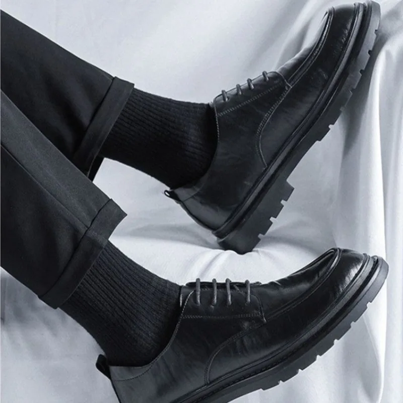 Lace Up Round Toe Men's Leathe - مراجعة Men'S Shoes Clearance Sale وسعره