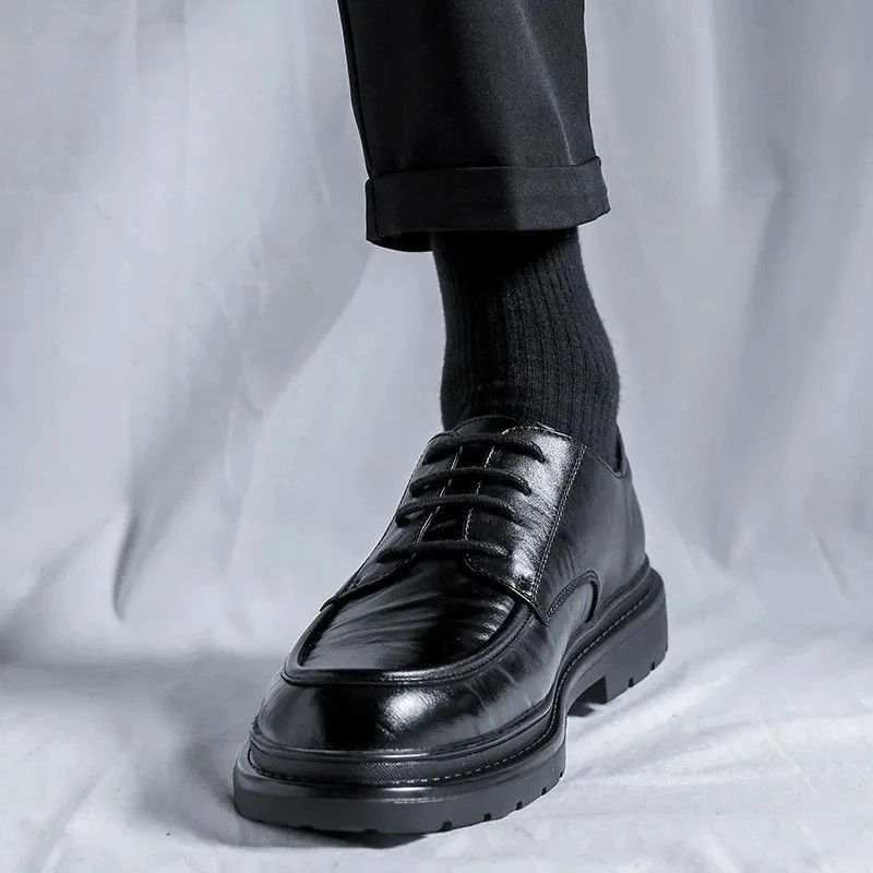 Lace Up Round Toe Men's Leathe - مراجعة Men'S Shoes Clearance Sale وسعره