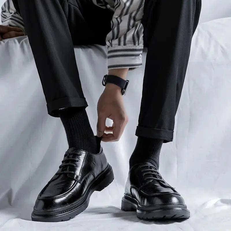 Lace Up Round Toe Men's Leathe - مراجعة Men'S Shoes Clearance Sale وسعره