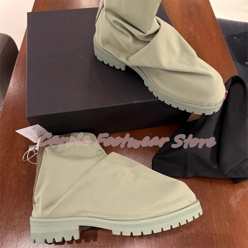 Pleated Nylon Cloth High Top M - مراجعة Men'S Shoes Height Increase وسعره