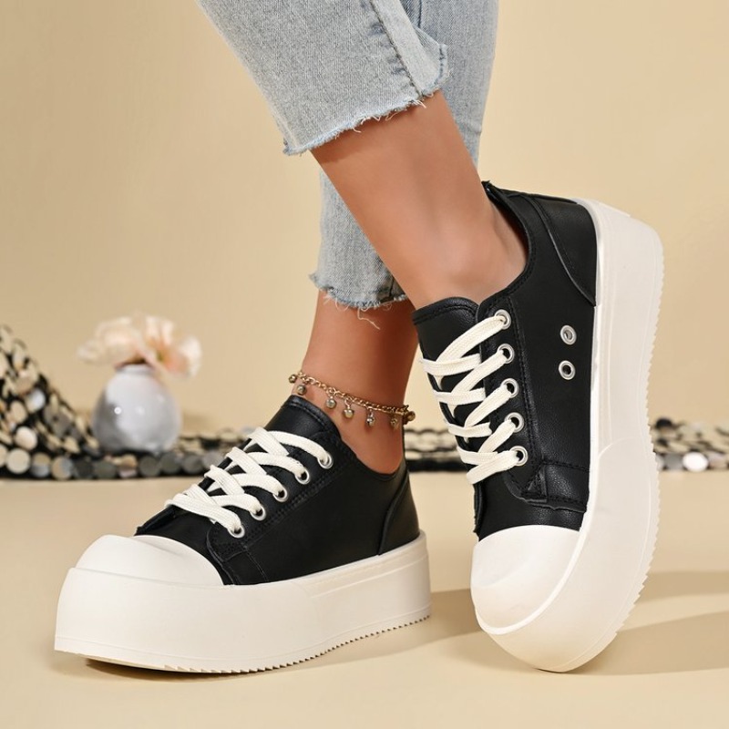 2026 Couple Platform Shoes Lux - مراجعة Canvas Sneaker High وسعره