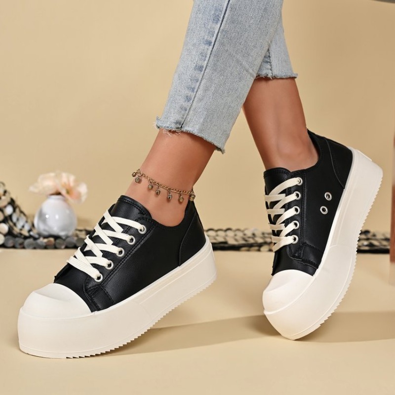 2026 Couple Platform Shoes Lux - مراجعة Canvas Sneaker High وسعره