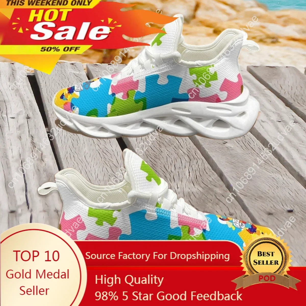 Autism Awareness Sports Runnin - مراجعة Men Shoes High وسعره
