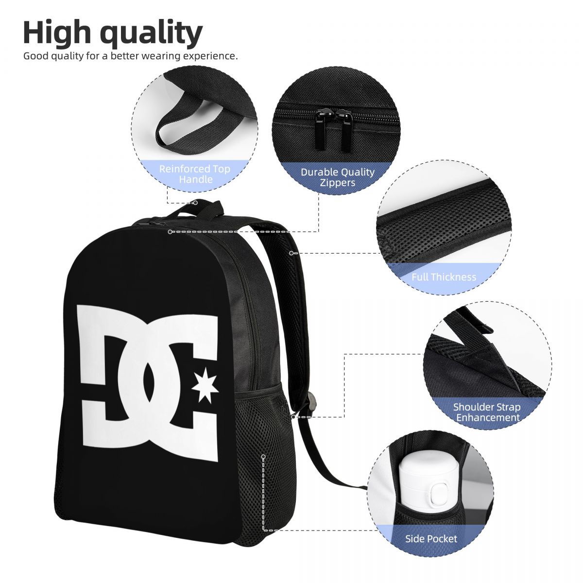 DC Shoe Co Backpack Daypack La - مراجعة Men'S Shoes Dc وسعره