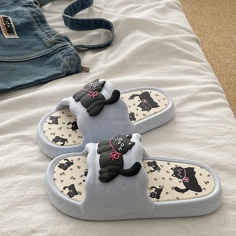 Printting Cute Bear Women Slip - مراجعة Men'S Shoes To Women'S وسعره