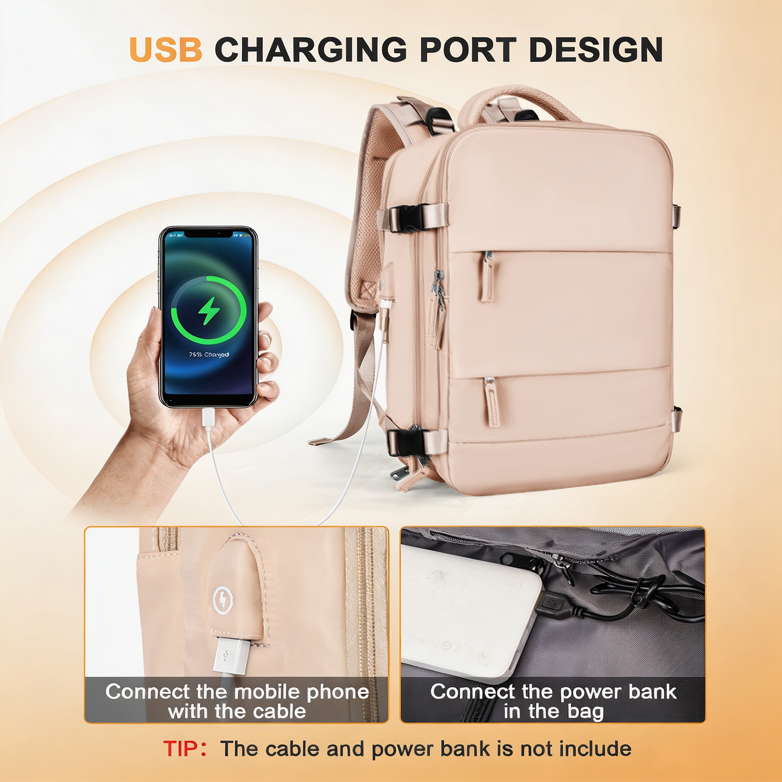 Large Travel Backpack for Men  - مراجعة Men'S Shoes To Women'S وسعره